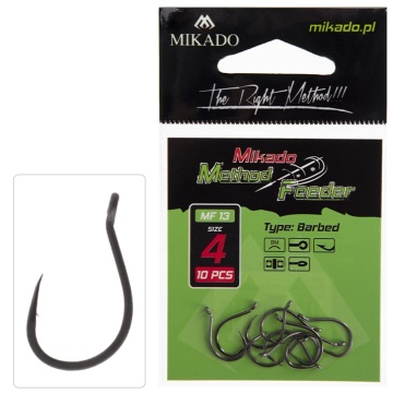 Carlige Method Feeder - Mf13 Nr.14 -10Buc - Img 1