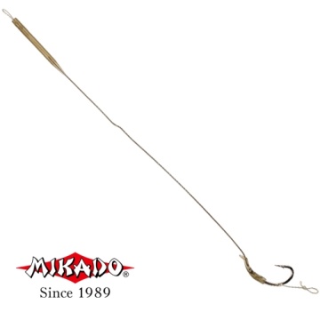Carp Leader "Universal Rig" 23 Cm / 15 Lbs - Carlig 8 - 2Buc