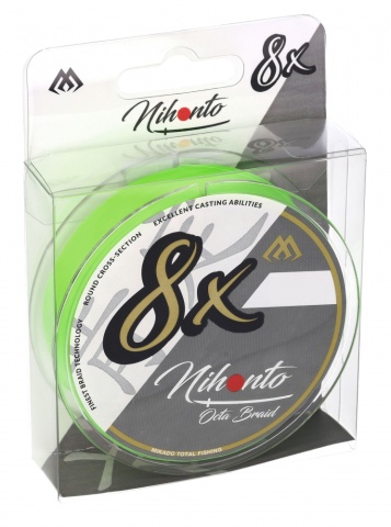 Fir Textil Nihonto Octa Braid - 0.08Mm/5.15Kg/150M - Fluo Yellow - Img 3
