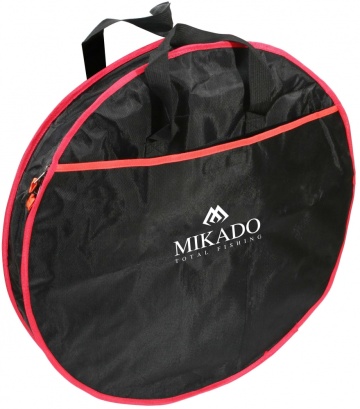 Husa Juvelnice 1 Compartiment Rotunda (63X8Cm) (N2016) -Black/Red