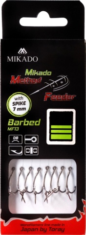 Method Feeder Rig - Ac Momeala - Carlig Nr.6-Fir 0.28Mm-10Cm - 8Buc-Hmfb13I - Img 3