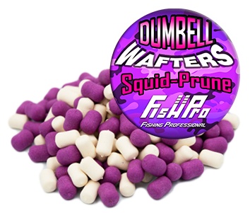 Wafters Dumbell Mix Color 40G Squid-Prune 6 X 10Mm