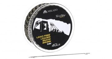 Leader - Lead Free Leader - 40Lbs/10M - Dark Camo