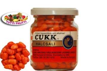 Porumb Cukk Tutti-Frutti Portocaliu 125G Fara Zeama