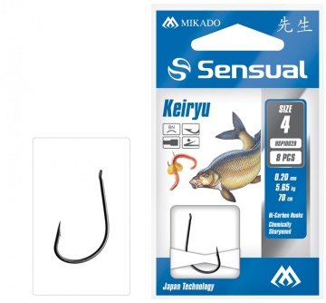 Carlige Legate Sensual - Keiryu No 14 Bn / Fir: 0.12Mm/70Cm -8Buc - Img 2