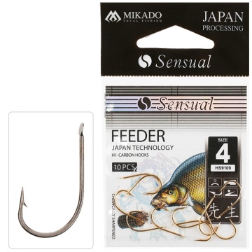 Carlige Sensual Feeder Hs9109 Nr 12 Bn - 10Buc - Img 1