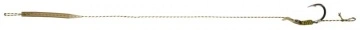 Carp Leader "Universal Rig" 23 Cm / 25 Lbs - Carlig 6 - 2Buc