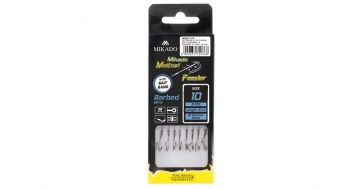 Method Feeder Rig - Ac De Momeala - Carlig Nr.8 / Fir Textil 0.14Mm/10Cm - 8Buc-Hmfb213I - Img 3