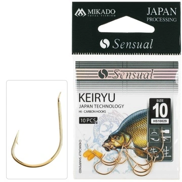 Carlige Sensual - Keiryu Nr.12 Gold 10Buc