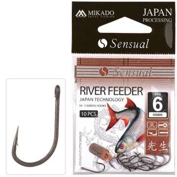 Carlige Sensual River Feeder Nr.4Db - 10Buc - Img 2