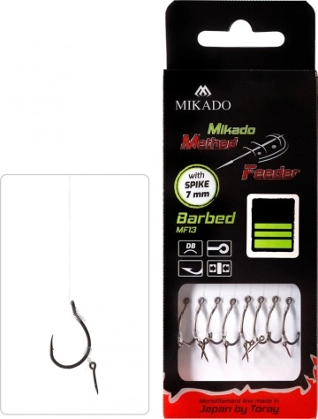 Method Feeder Rig - Ac Momeala - Carlig Nr.12 - Fir 0.23Mm-10Cm - 8Buc-Hmfb13I