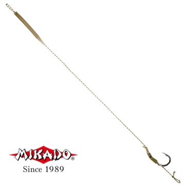 Carp Leader "Universal Rig" 23 Cm / 25 Lbs - Carlig 4 - 2Buc