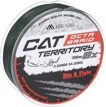 Fir Textil Cat Territory Octa Braid - 0.50Mm/53.3Kg/300M - Green - Img 3