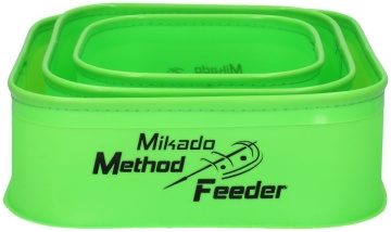 Bac Method Feeder 007 Set-3Buc (18X18X8Cm)(22X22X8Cm)(26X26X8Cm)