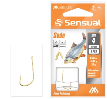 Carlige Legate Sensual -Sode Nr.14 G - Fir : 0.12Mm-70Cm - 8Buc - Img 2