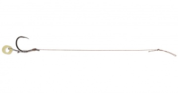 Method Feeder Rig - Bait Band - Carlig Nr.10 / Fir Textil 0.12Mm/10Cm - 8Buc