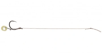 Method Feeder Rig - Bait Band - Carlig Nr.10 / Fir Textil 0.12Mm/10Cm - 8Buc