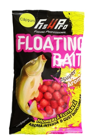 Puffi Floating Bait 6-10Mm Capsuni 15G