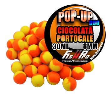 Pop-Up 8Mm Duo Orange-Yellow Choco-Porto