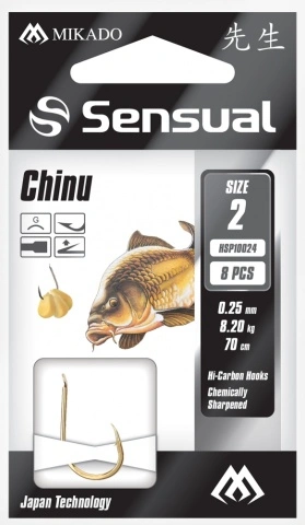Carlige Legate Sensual - Chinu No 12 G / Fir: 0.16Mm/70Cm - 8Buc - Img 3
