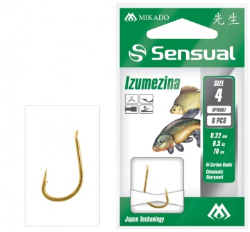 Carlige Legate Sensual - Izumezina No 8 G / Fir: 0.18Mm/70Cm - 8Buc - Img 3