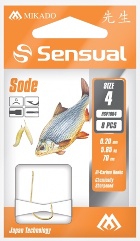 Carlige Legate Sensual -Sode Nr.14 G - Fir : 0.12Mm-70Cm - 8Buc - Img 4