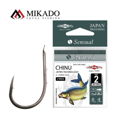 Carlige Sensual - Chinu With Barbs Nr. 6 Bn - 10 Buc