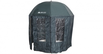 Umbrela Mikado Cu Aparatoare Pvc -Inchidere Completa 360 Grade- 2.5M