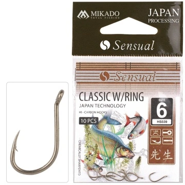 Carlige Sensual - Classic W/Ring Nr.6 Lbr - 10Buc - Img 2