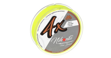 Fir Textil Nihonto Fine Braid - 0.50Mm/41.8Kg/300M - Fluo Yellow - Img 2
