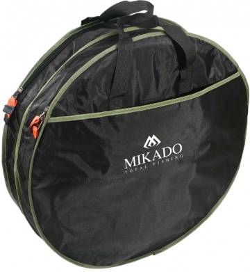 Husa Juvelnice 2 Compartimente Rotunda (63X17Cm) - Black/Green