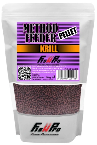 Pelete Method Feeder Pellet 500G Krill