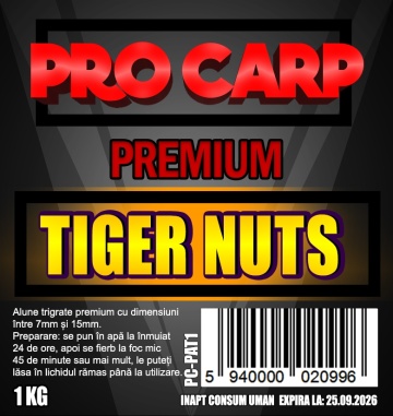 Pro Carp- Alune Tigrate 1Kg - Img 3