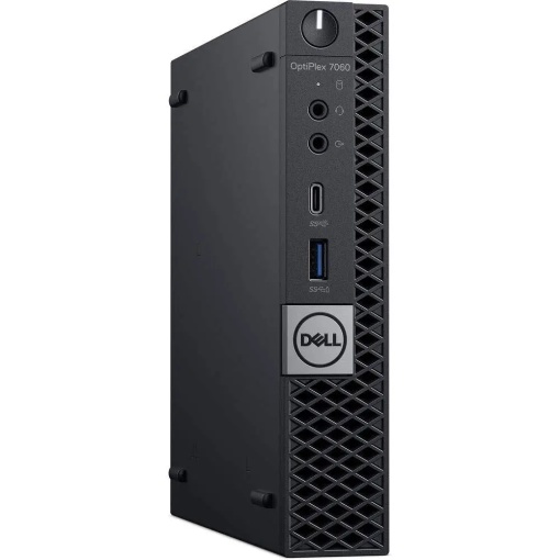 Calculator Dell Optiplex 7060, Micro, Intel Core i7 8700 3.2 GHz; 32 GB DDR4; 512 GB SSD M.2 NVMe NOU; Windows 11 Pro; 3 Ani Garantie, Refurbished