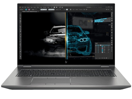 Laptop HP ZBook Fury 17 G7, Intel Core i7 10850H 2.7 GHz, nVidia Quadro RTX 5000 Max-Q 16 GB GDDR6, Wi-Fi, Bluetooth, WebCam, Display 17.3" 1920 by 1080, 32 GB DDR4, 512 GB SSD M.2 NVMe NOU, Windows 11 Home, 3 Ani Garantie