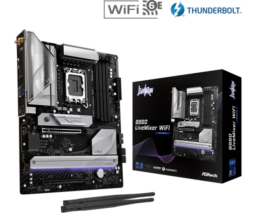 MB Asrock B860 LIVEMIXER WIFI LGA1851