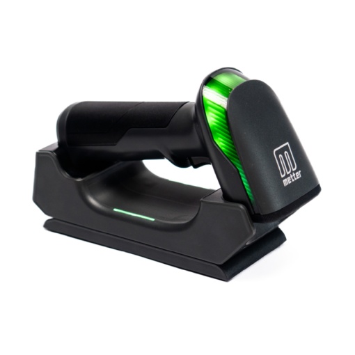 Cititor coduri de bare Nou Wireless + Bluetooth, Metter HS2200, 2D, Stand, 2 Ani Garantie, Nou