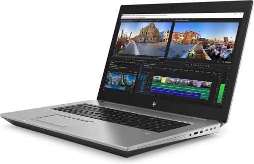 Laptop HP ZBook 17 G5, Intel Core i7 8850H 2.6 GHz, 32 GB DDR4, 512 GB SSD M.2 NVMe, nVidia Quadro P5200 16 GB, Wi-Fi, Bluetooth, WebCam, Display 17.3" 1920 by 1080, Windows 11 Pro; 3 Ani Garantie, Refurbished