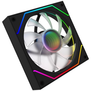 Ventilator 120 mm AQIRYS Cetus 6P-12SLI18-ARGB - Img 1