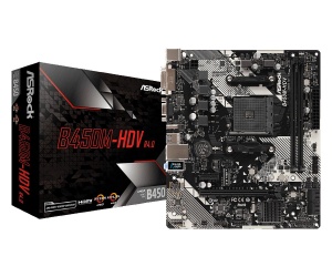 MB ASROCK AMD B450M-HDV R4.0 - Img 1