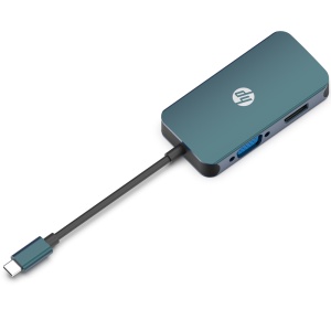 Adaptor USB-C - HDMI/VGA/DP HP DHC-CT200 - Img 2