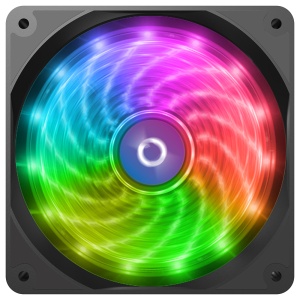 Ventilator 120 mm AQIRYS Cetus 4P-12LD12-RGB - Img 3