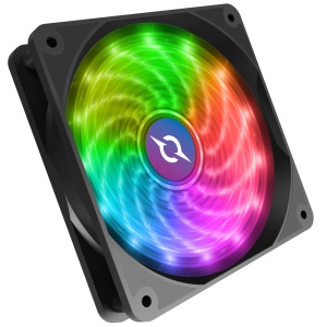 Ventilator 120 mm AQIRYS Cetus 4P-12LD12-RGB - Img 1