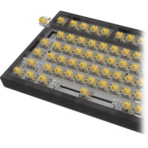 Set 55 contacte personalizate AQIRYS - HaiMu Crystal Yellow (Super Silent) - Img 8