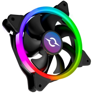 Ventilator 120 mm AQIRYS Cetus 4P-12SL12-RGB - Img 1