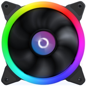 Ventilator 120 mm AQIRYS Cetus 4P-12SL12-RGB - Img 3