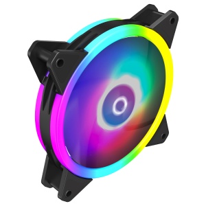 Ventilator 140 mm AQIRYS Cetus 6P-14DLI22B-RGB - Img 2
