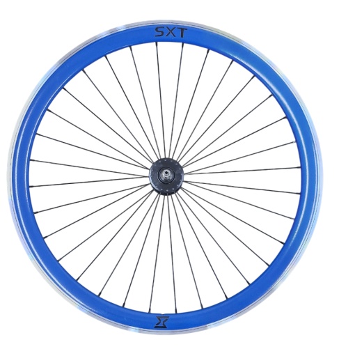 Roata Fata Single Speed/Fixie SXT 700-32H 40 mm Albastru