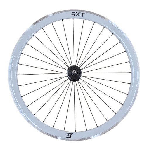 Roata Fata Single Speed/Fixie SXT 700-32H 40 mm Alb
