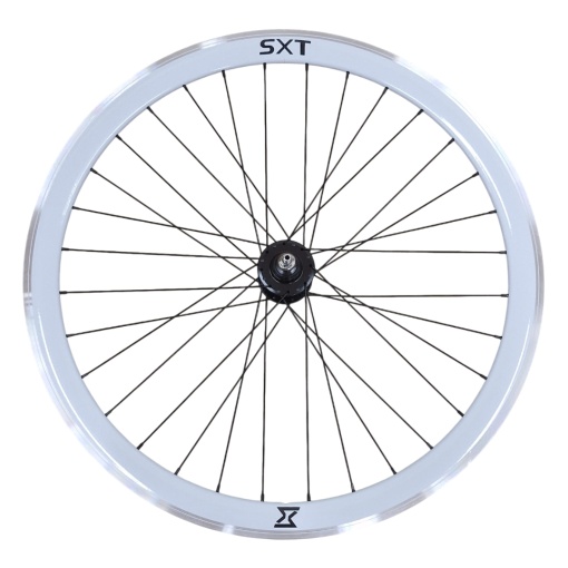 Roata Spate Single Speed/Fixie SXT 700-32H 40 mm Alb